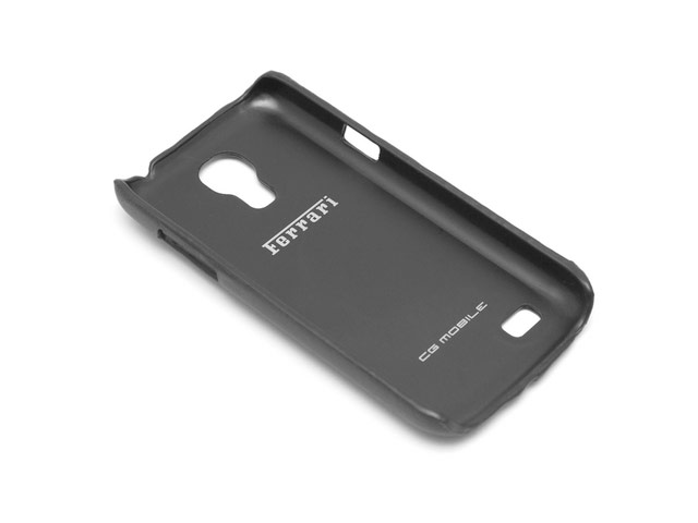 Чехол Ferrari Montecarlo Hardcase для Samsung Galaxy S4 mini i9190 (черный, кожаный)