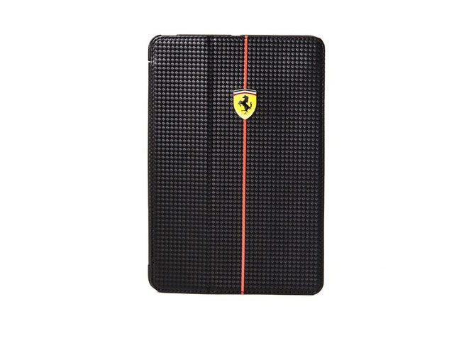 Чехол Ferrari Scuderia Foliocase для Apple iPad mini 2/3 (черный, карбон)