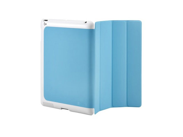 Чехол Cooler Master Wake Up Folio для Apple iPad 2/new iPad (голубой, полиуретановый)