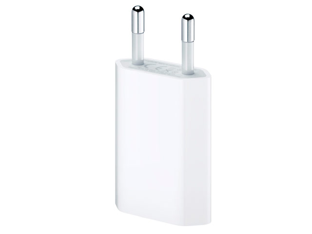 Зарядное устройство Apple USB Power Adapter универсальное (сетевое, 1A, 5W, белое)