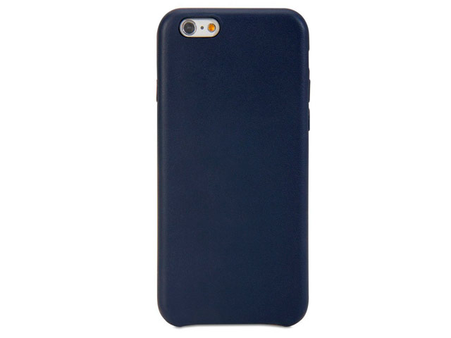 Чехол Yotrix PremiumCase для Apple iPhone 6/6S (Navy Leather, кожаный)