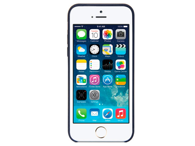 Чехол Yotrix PremiumCase для Apple iPhone 6/6S (Navy Leather, кожаный)