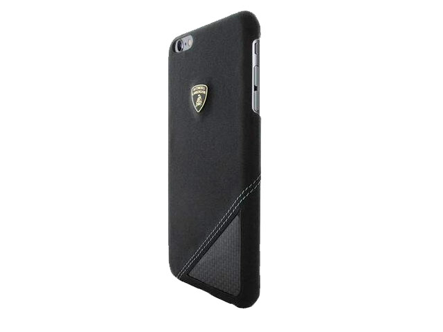 Чехол Lamborghini Aventador D6 для Apple iPhone 6S (черный, кожаный)