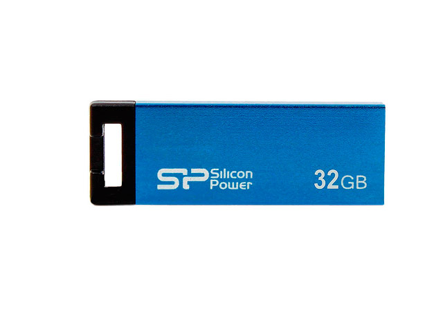 Флеш-карта Silicon Power USB Touch 835 (4Gb, USB 2.0, синяя)