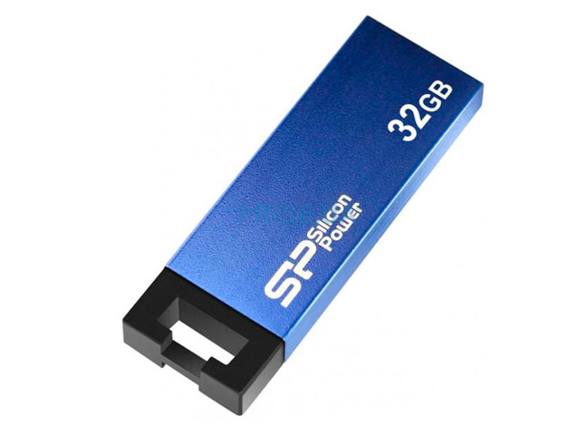 Флеш-карта Silicon Power USB Touch 835 (32Gb, USB 2.0, синяя)