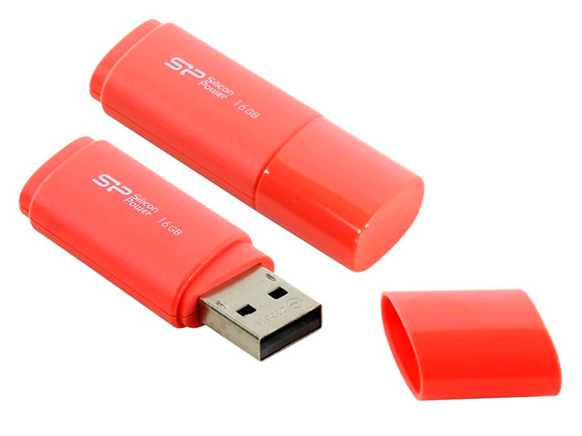 Флеш-карта Silicon Power USB Ultima U06 (4Gb, USB 2.0, розовая)