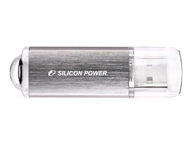 Флеш-карта Silicon Power USB Ultima II i-series (4Gb, USB 2.0, серебристая)