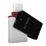 Флеш-карта Silicon Power USB Mobile X31 (8Gb, USB 3.0, OTG, черная)