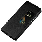 Чехол Yotrix FlipView case для Huawei P8 (черный, кожаный)