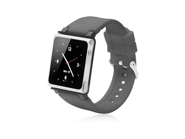Браслет iWatchz Q Series для Apple iPod nano (6th gen) (серый)