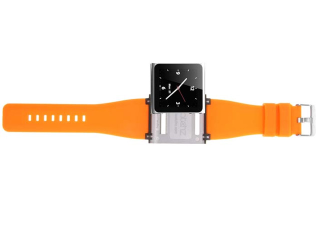 Браслет iWatchz Q Series для Apple iPod nano (6th gen) (оранжевый)