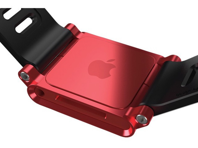 Браслет LunaTik для Apple iPod nano (6th gen) (красный)