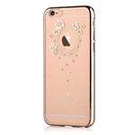 Чехол Devia Crystal Garland для Apple iPhone 6/6S (Champagne Gold, пластиковый)