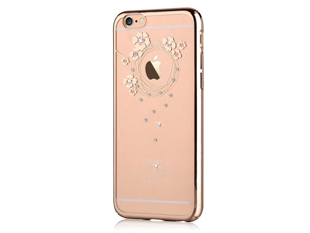 Чехол Devia Crystal Garland для Apple iPhone 6/6S (Champagne Gold, пластиковый)
