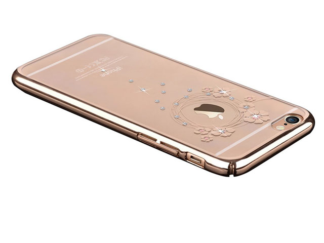 Чехол Devia Crystal Garland для Apple iPhone 6/6S (Champagne Gold, пластиковый)