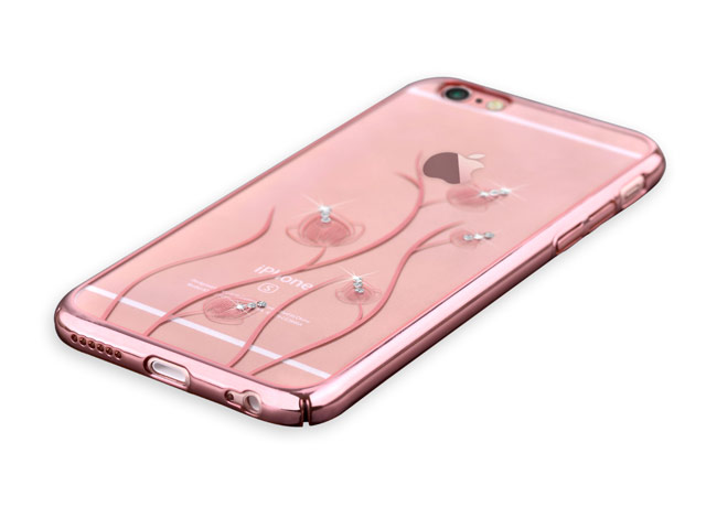 Чехол Vouni Crystal Blossom для Apple iPhone 6/6S (Rose Gold, пластиковый)