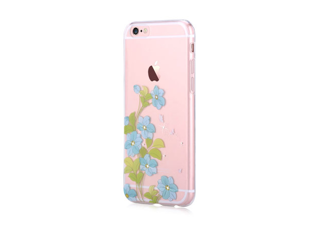 Чехол Devia Crystal Soft case для Apple iPhone 6/6S (Bluebell, гелевый)
