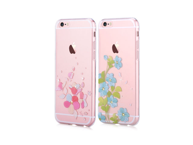 Чехол Devia Crystal Soft case для Apple iPhone 6/6S (Bluebell, гелевый)