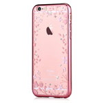 Чехол Devia Crystal Spring для Apple iPhone 6/6S (Rose Gold, пластиковый)