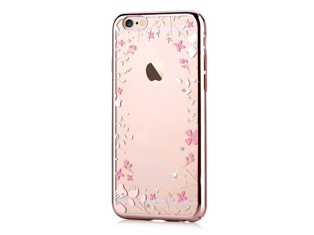 Чехол Devia Crystal Spring для Apple iPhone 6/6S (Champagne Gold, пластиковый)