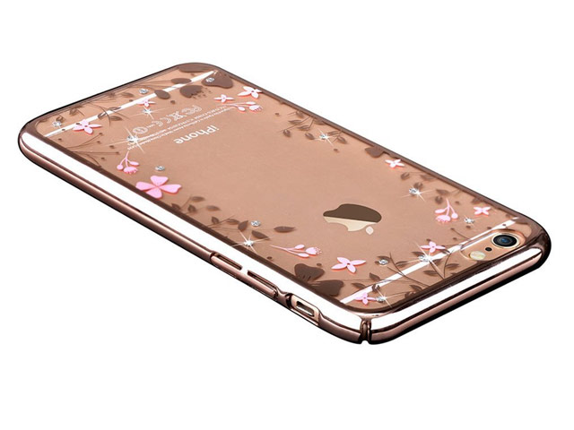 Чехол Devia Crystal Spring для Apple iPhone 6/6S (Champagne Gold, пластиковый)