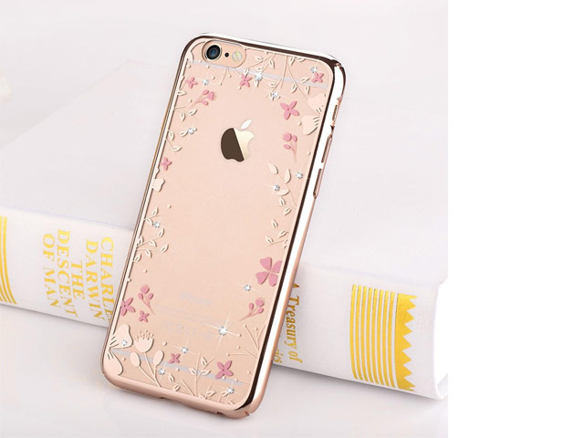 Чехол Devia Crystal Spring для Apple iPhone 6/6S (Champagne Gold, пластиковый)