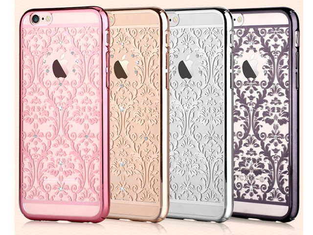 Чехол Devia Crystal Baroque для Apple iPhone 6/6S (Rose Gold, пластиковый)