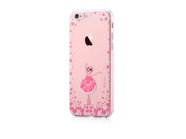 Чехол Devia Vango Soft case для Apple iPhone 6/6S (Princess, гелевый)
