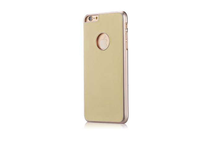 Чехол Vouni Excellence case для Apple iPhone 6/6S (золотистый, кожаный)