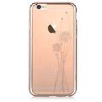 Чехол Comma Crystal Ballet для Apple iPhone 6/6S (Champagne Gold, пластиковый)