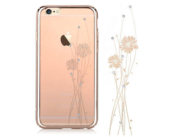 Чехол Comma Crystal Ballet для Apple iPhone 6/6S (Champagne Gold, пластиковый)