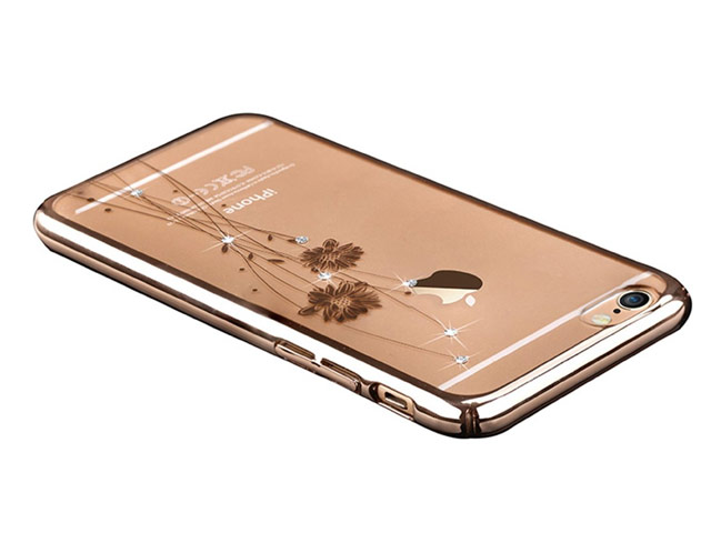 Чехол Comma Crystal Ballet для Apple iPhone 6/6S (Champagne Gold, пластиковый)