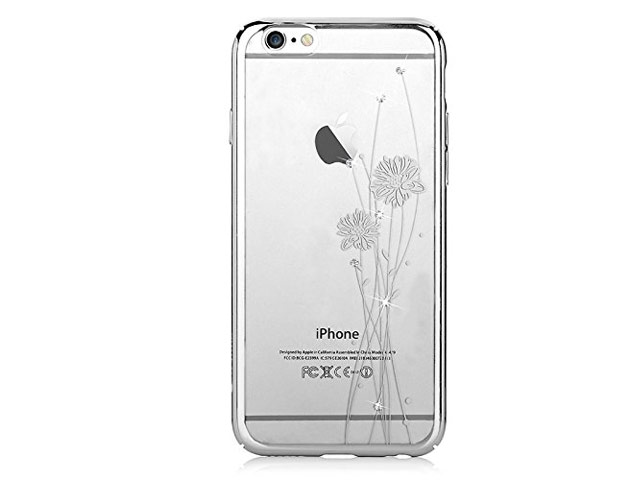 Чехол Comma Crystal Ballet для Apple iPhone 6/6S (Silver, пластиковый)