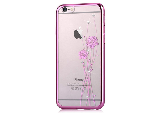 Чехол Comma Crystal Ballet для Apple iPhone 6/6S (Rose Pink, пластиковый)