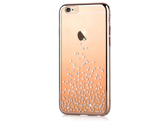 Чехол Comma Unique Polka 360 для Apple iPhone 6/6S (Champagne Gold, пластиковый)