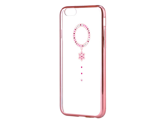 Чехол Comma Crystal Camelia для Apple iPhone 6/6S (Red Diamond, пластиковый)
