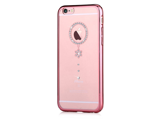 Чехол Comma Crystal Camelia для Apple iPhone 6/6S (White Diamond, пластиковый)