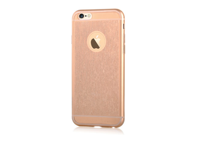 Чехол Vouni Cystal Shinning для Apple iPhone 6/6S (золотистый, гелевый)