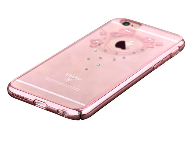 Чехол Devia Crystal Garland для Apple iPhone 6/6S (Rose Gold, пластиковый)