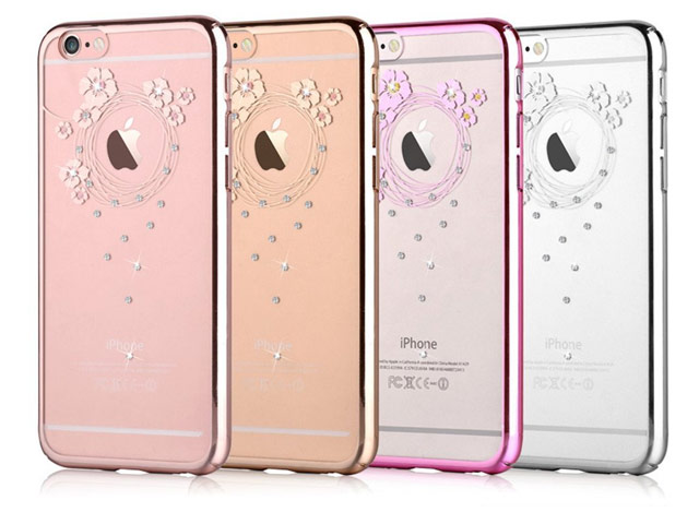 Чехол Devia Crystal Garland для Apple iPhone 6/6S (Rose Gold, пластиковый)