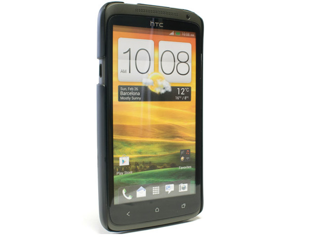 Чехол Nillkin Hard case для HTC One X S720e (черный, пластиковый)