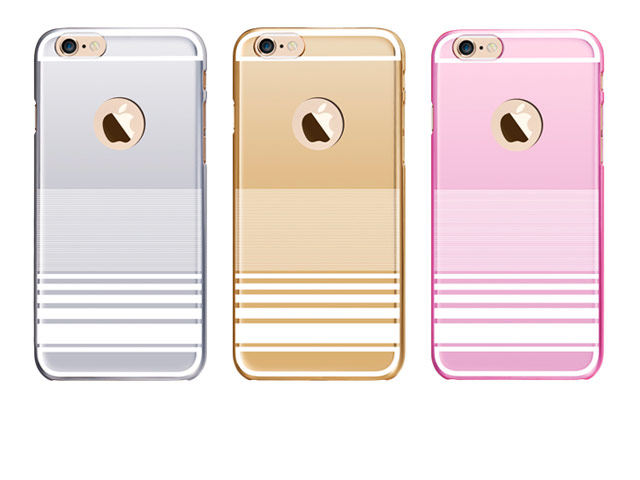 Чехол RGBMIX X-Fitted Grace Leaf для Apple iPhone 6/6S (розовый, пластиковый)