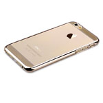 Чехол RGBMIX X-Fitted Moon Series для Apple iPhone 6/6S (золотистый, пластиковый)