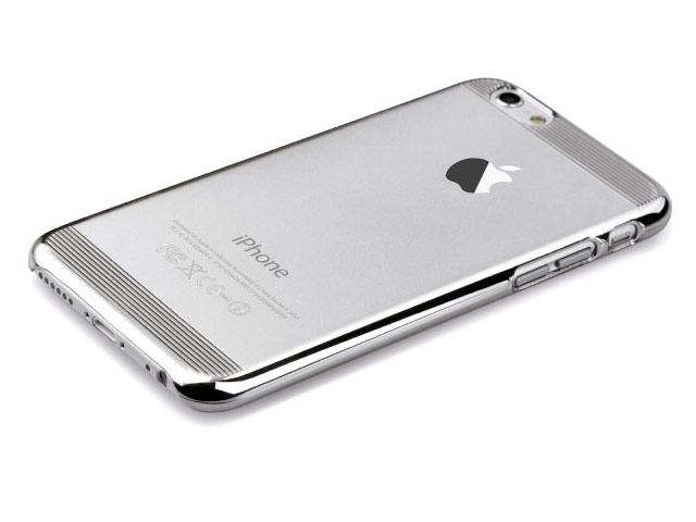 Чехол RGBMIX X-Fitted Moon Series для Apple iPhone 6/6S (серебристый, пластиковый)