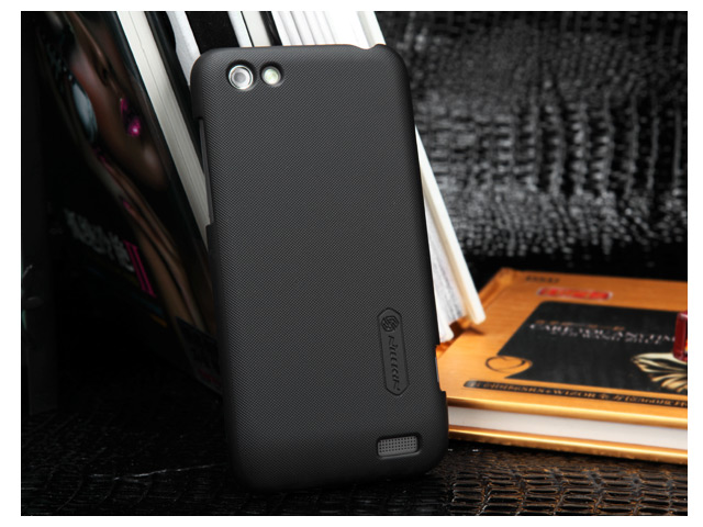 Чехол Nillkin Hard case для HTC One V (черный, пластиковый)