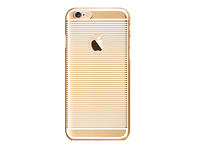 Чехол RGBMIX X-Fitted Icon Pro Zebra для Apple iPhone 6/6S (золотистый, пластиковый)