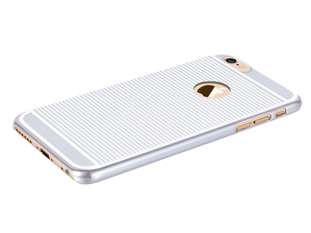Чехол RGBMIX X-Fitted Icon Pro Zebra для Apple iPhone 6/6S (серебристый, пластиковый)