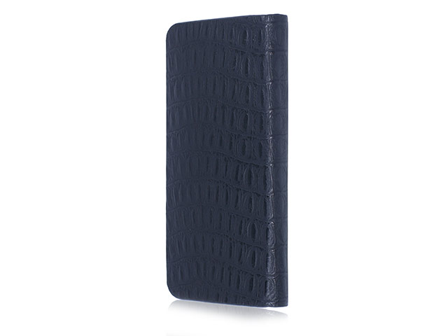 Кошелек Just Must Croco Wallet Collection (черный, кожаный, валютник, размер M)