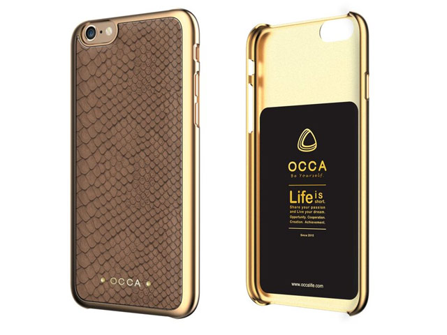 Чехол Occa Wild Collection для Apple iPhone 6/6S (коричневый, кожаный)