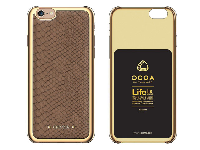 Чехол Occa Wild Collection для Apple iPhone 6/6S (коричневый, кожаный)